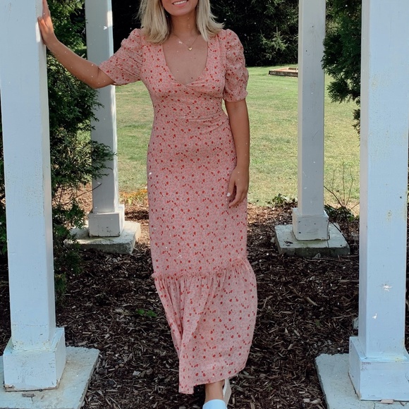 Floral Pink Dress - Picture 1 of 1